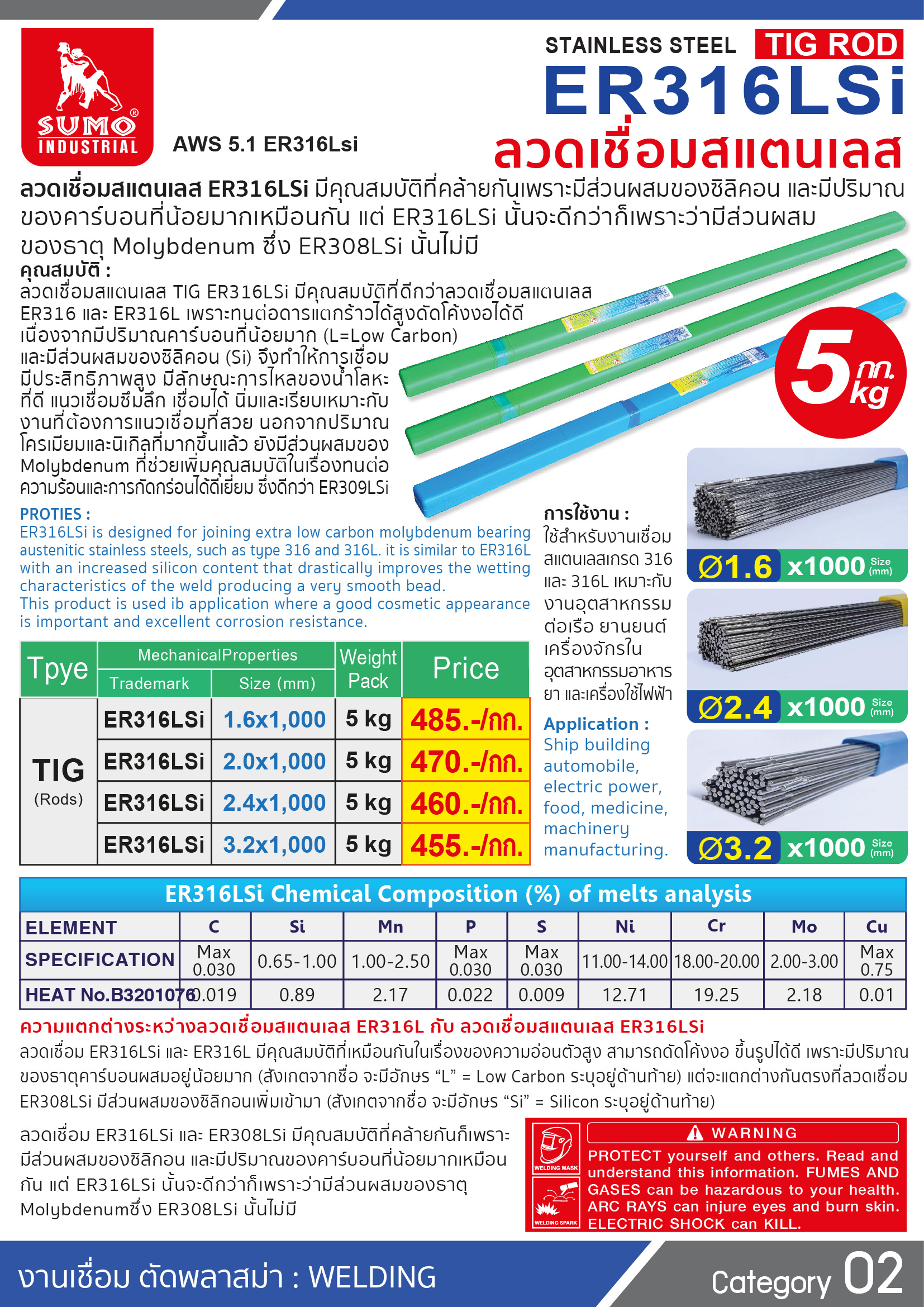 ลวดเชื่อมสแตนเลส